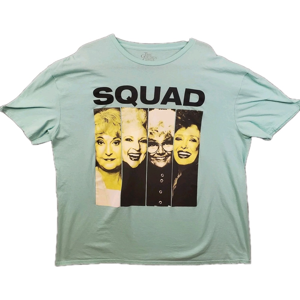 The Golden Girls Shirt Short Sleeve Crew Neck TV Show Retro Novelty 2XL (50-52)
